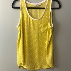 Loft Women’s silk tank.